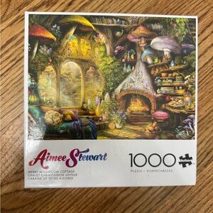 Buffalo Games ‘Merry Mushroom Cottage’ Puzzle 1000 Pieces
